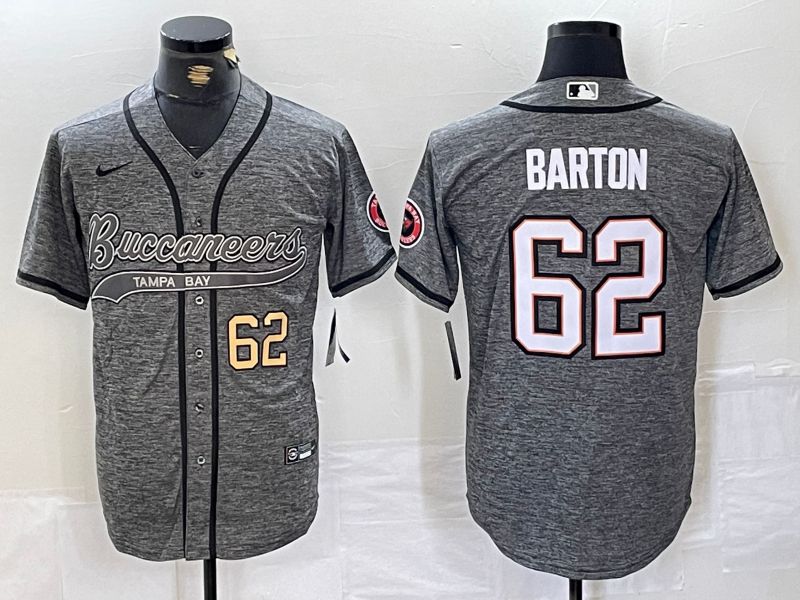 Men Tampa Bay Buccaneers #62 Barton Grey Joint Name 2024 Nike Limited NFL Jersey style 2->tampa bay buccaneers->NFL Jersey